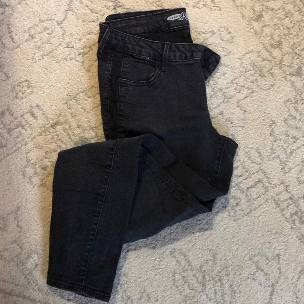 Old navy black skinny jeans